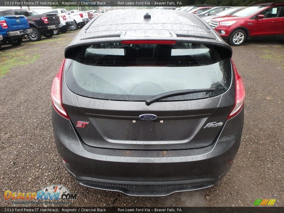 2019 Ford Fiesta ST Hatchback Magnetic / Charcoal Black Photo #3