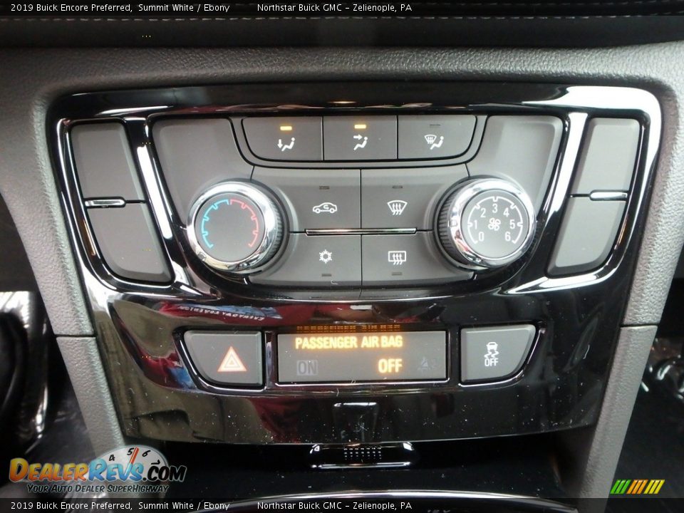 2019 Buick Encore Preferred Summit White / Ebony Photo #19