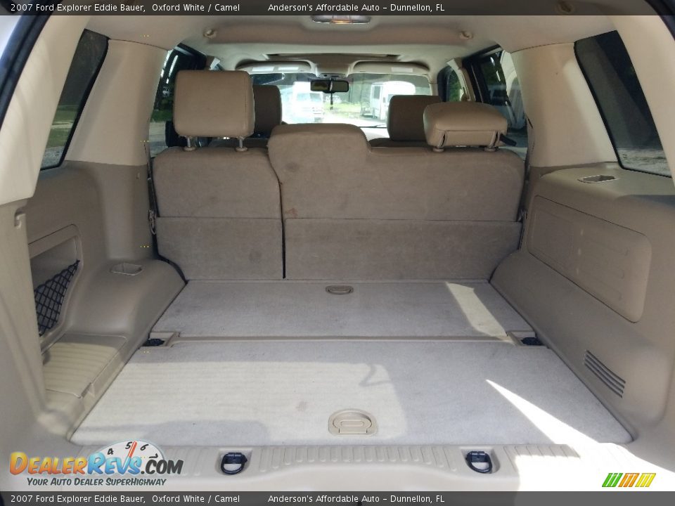 2007 Ford Explorer Eddie Bauer Oxford White / Camel Photo #16