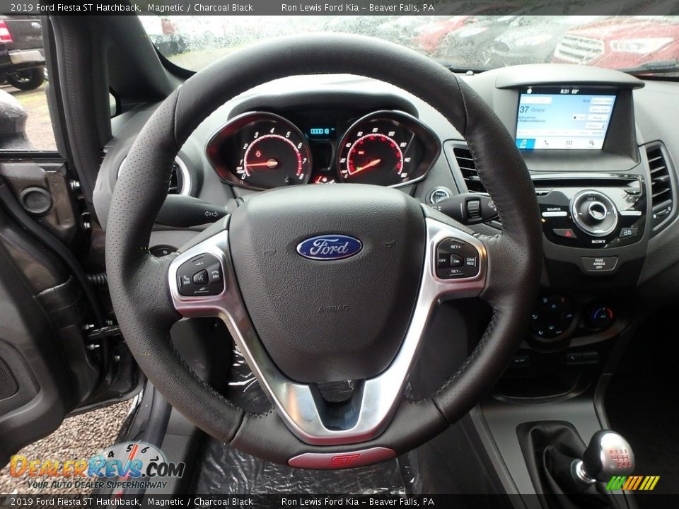2019 Ford Fiesta ST Hatchback Steering Wheel Photo #17