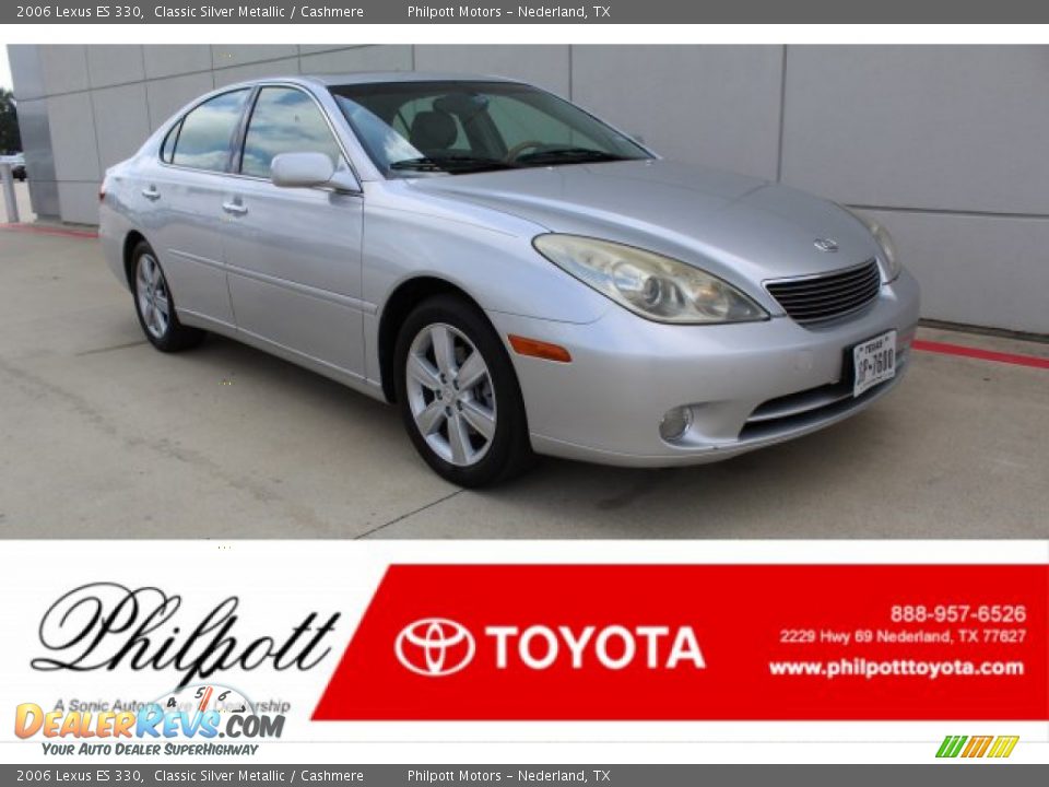 2006 Lexus ES 330 Classic Silver Metallic / Cashmere Photo #1