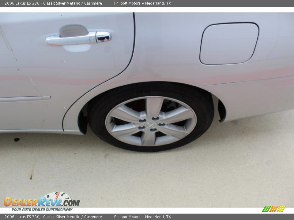 2006 Lexus ES 330 Classic Silver Metallic / Cashmere Photo #6