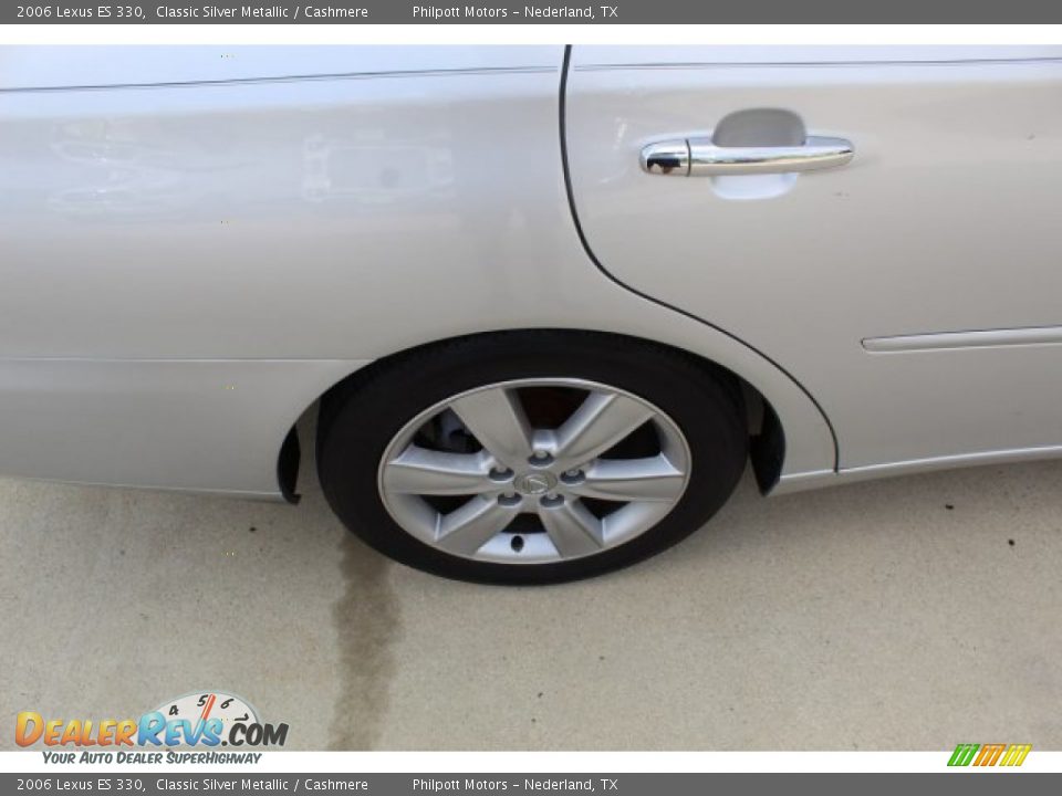 2006 Lexus ES 330 Classic Silver Metallic / Cashmere Photo #7