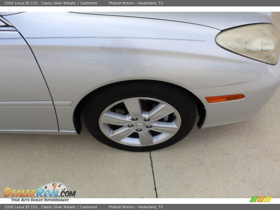 2006 Lexus ES 330 Classic Silver Metallic / Cashmere Photo #8