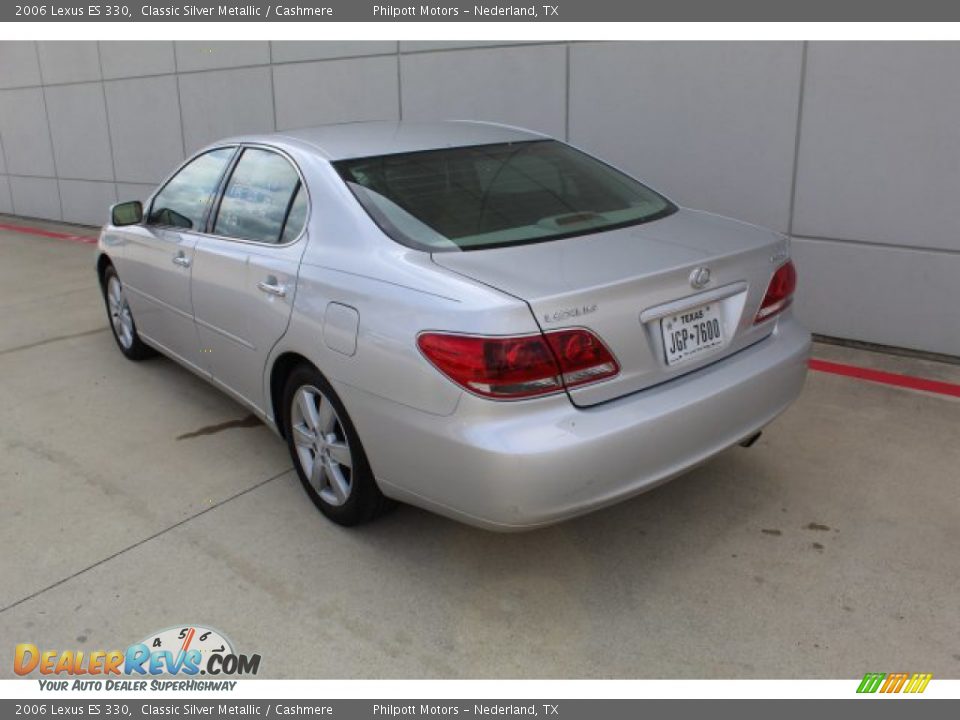 2006 Lexus ES 330 Classic Silver Metallic / Cashmere Photo #11