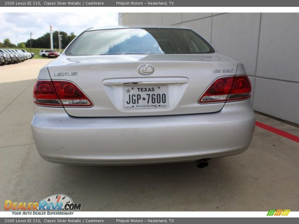 2006 Lexus ES 330 Classic Silver Metallic / Cashmere Photo #12