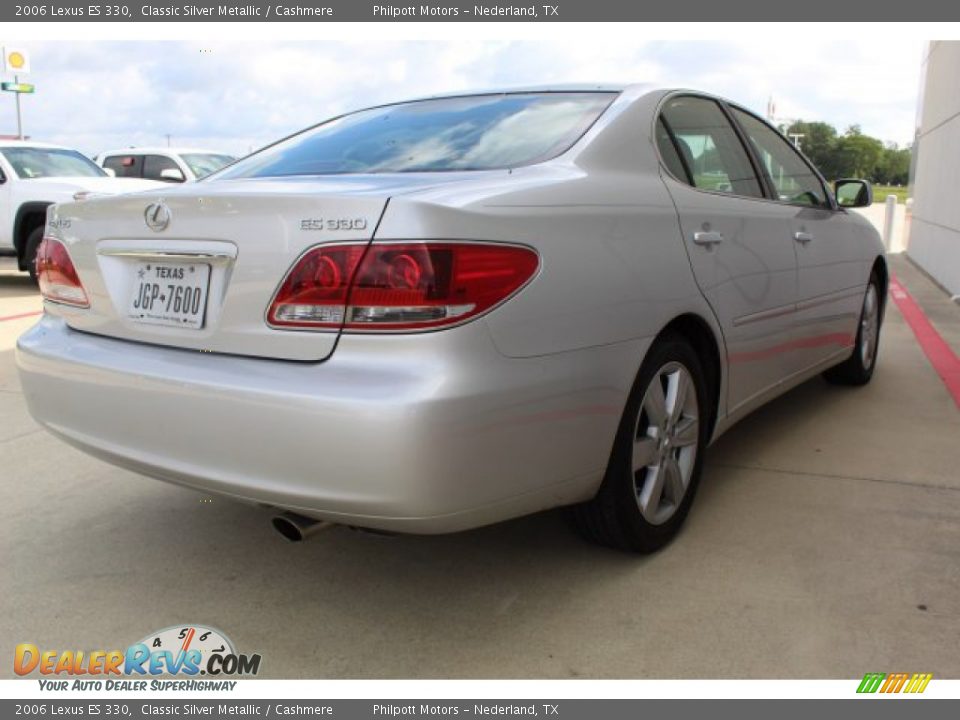 2006 Lexus ES 330 Classic Silver Metallic / Cashmere Photo #13