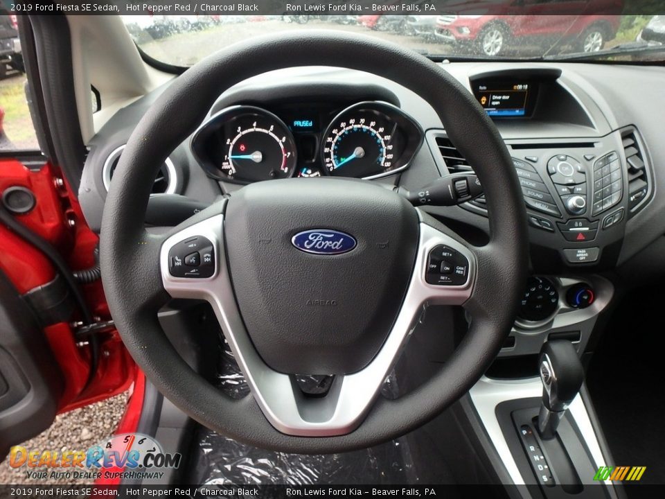 2019 Ford Fiesta SE Sedan Steering Wheel Photo #16