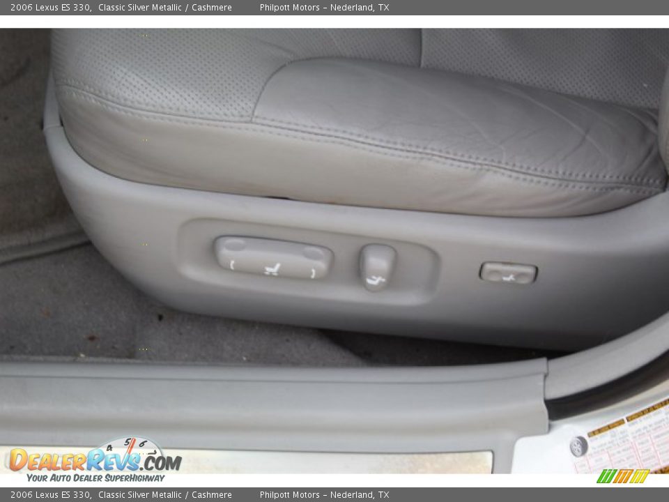 2006 Lexus ES 330 Classic Silver Metallic / Cashmere Photo #16