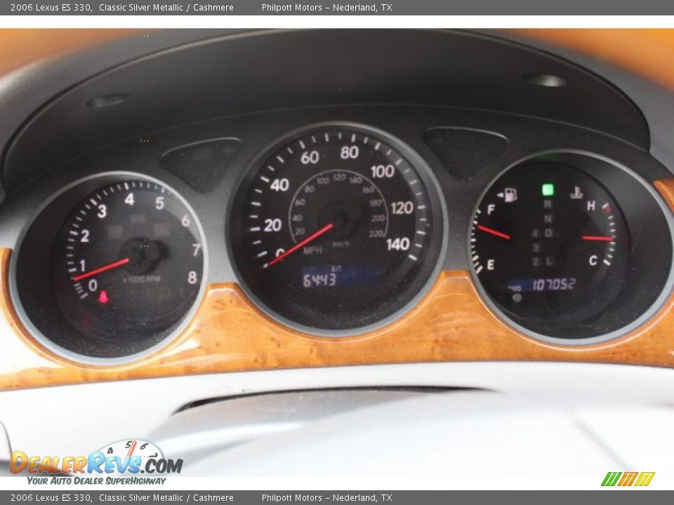 2006 Lexus ES 330 Classic Silver Metallic / Cashmere Photo #19