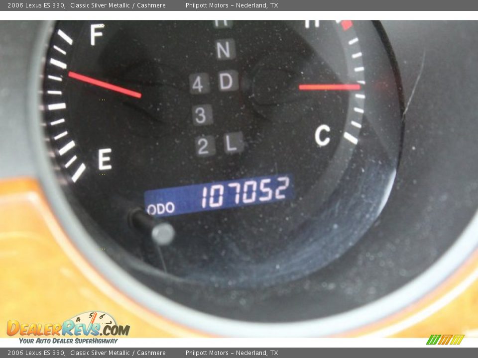 2006 Lexus ES 330 Classic Silver Metallic / Cashmere Photo #20