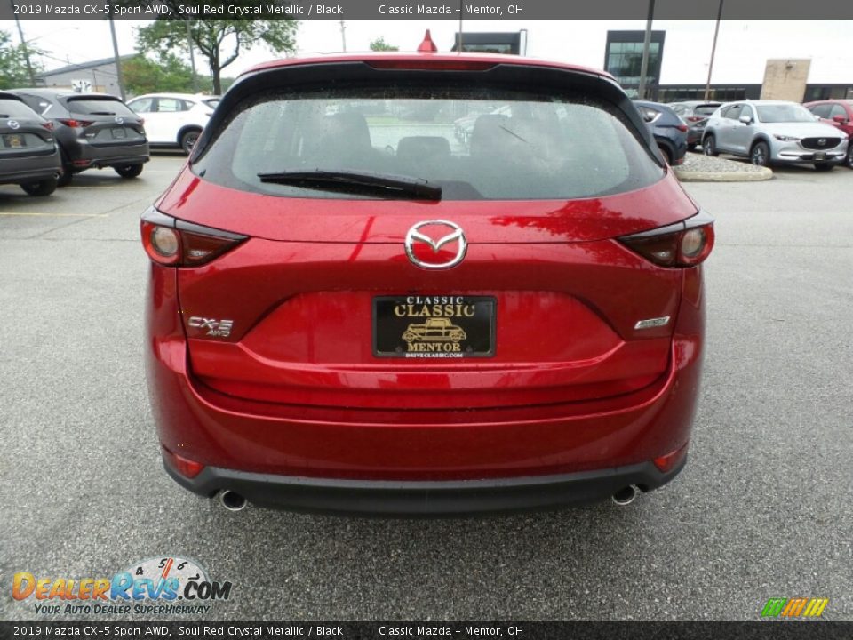 2019 Mazda CX-5 Sport AWD Soul Red Crystal Metallic / Black Photo #6