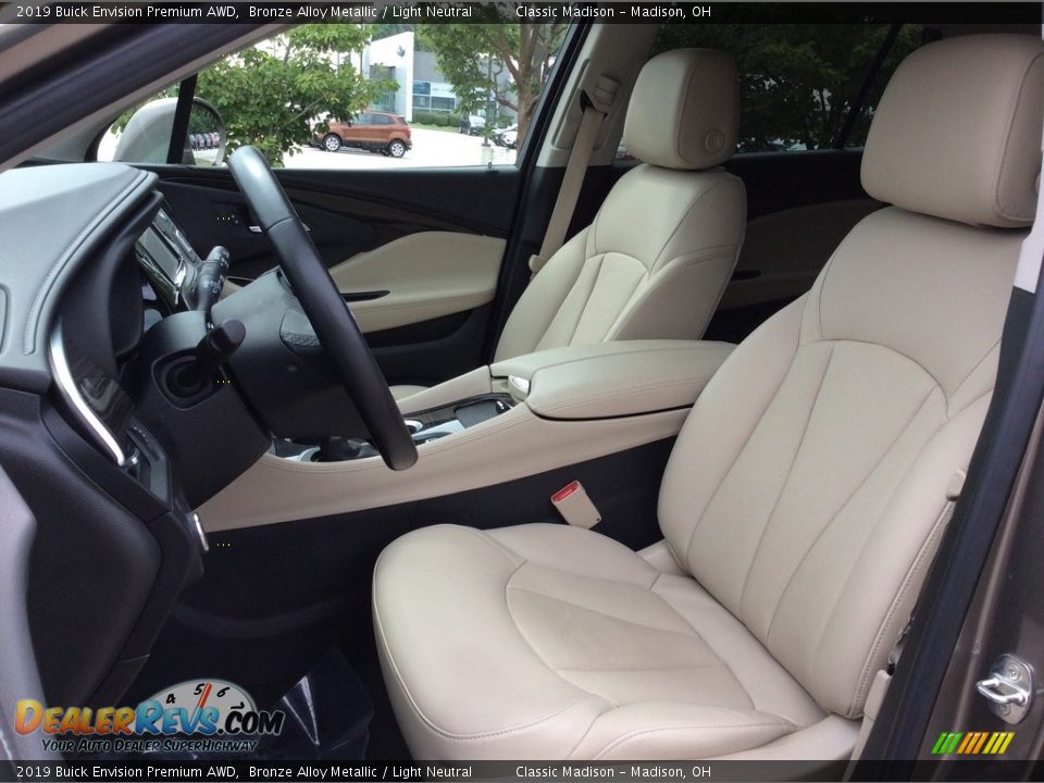 Light Neutral Interior - 2019 Buick Envision Premium AWD Photo #3