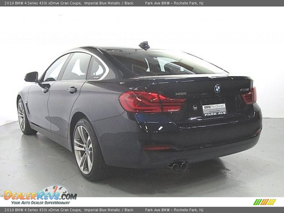 2019 BMW 4 Series 430i xDrive Gran Coupe Imperial Blue Metallic / Black Photo #2