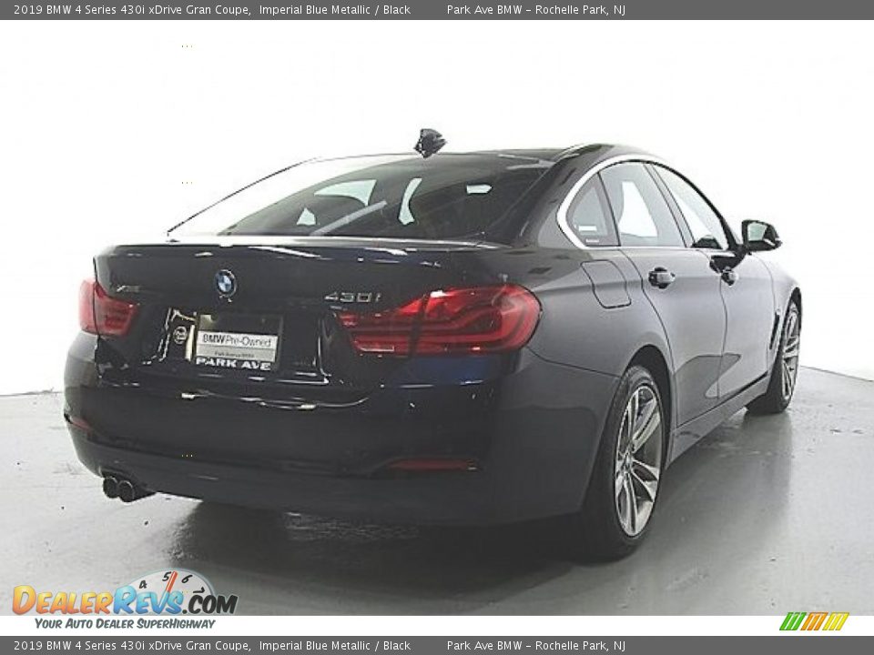 2019 BMW 4 Series 430i xDrive Gran Coupe Imperial Blue Metallic / Black Photo #4