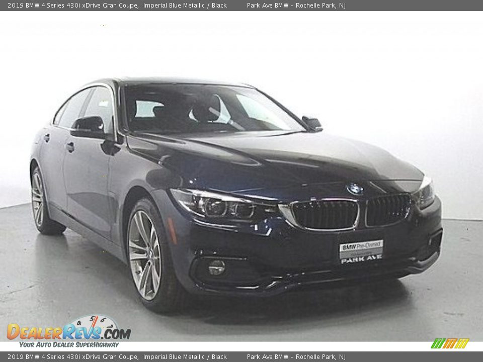 2019 BMW 4 Series 430i xDrive Gran Coupe Imperial Blue Metallic / Black Photo #5
