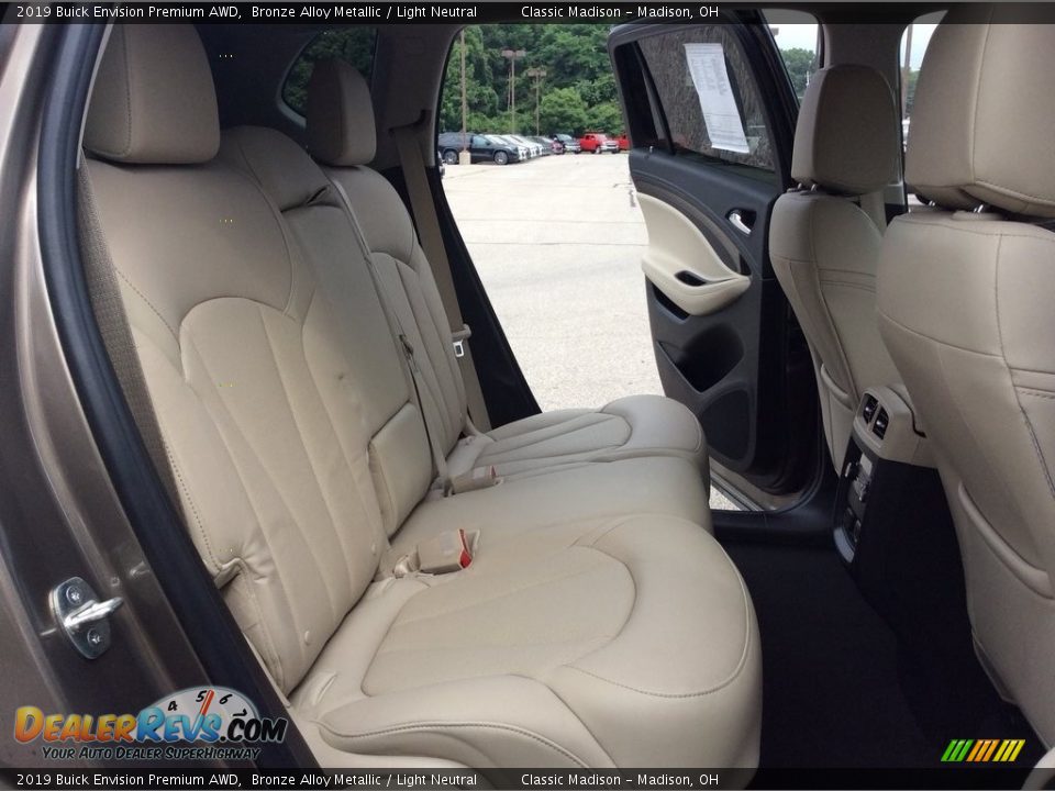 Rear Seat of 2019 Buick Envision Premium AWD Photo #23