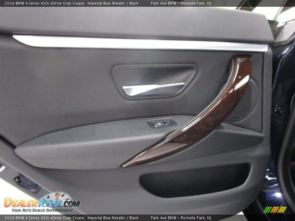 2019 BMW 4 Series 430i xDrive Gran Coupe Imperial Blue Metallic / Black Photo #10