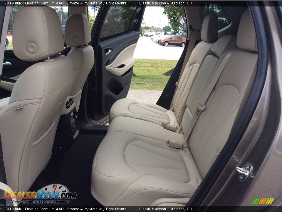 Rear Seat of 2019 Buick Envision Premium AWD Photo #25