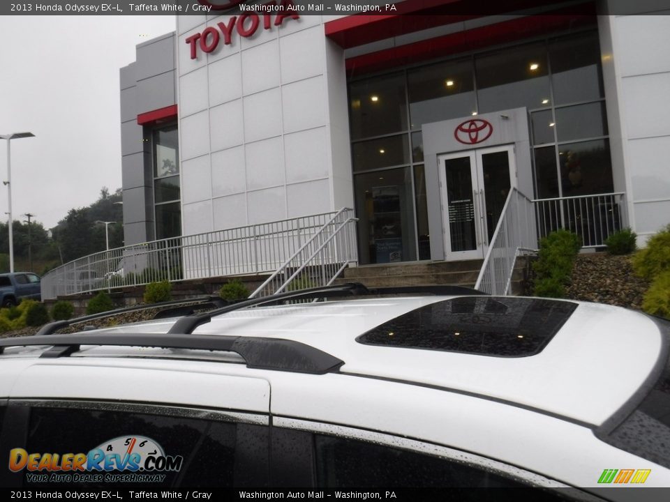 2013 Honda Odyssey EX-L Taffeta White / Gray Photo #3