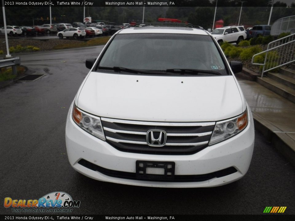 2013 Honda Odyssey EX-L Taffeta White / Gray Photo #4