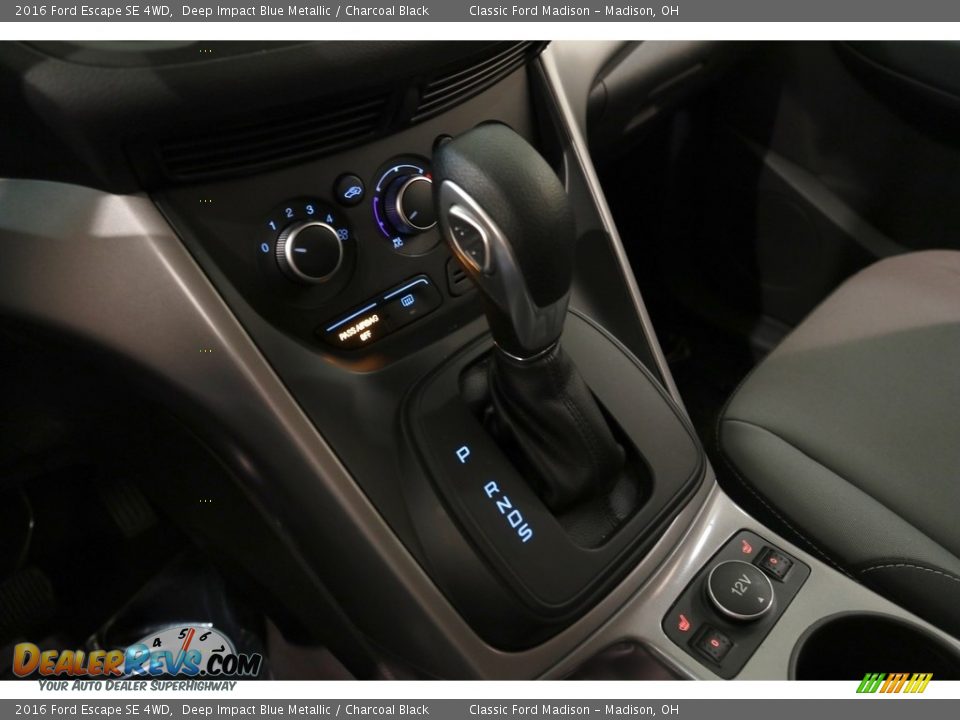 2016 Ford Escape SE 4WD Deep Impact Blue Metallic / Charcoal Black Photo #14