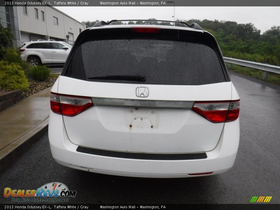 2013 Honda Odyssey EX-L Taffeta White / Gray Photo #9