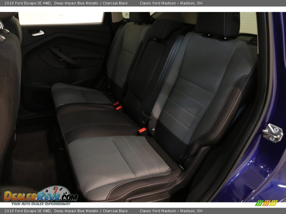 2016 Ford Escape SE 4WD Deep Impact Blue Metallic / Charcoal Black Photo #18
