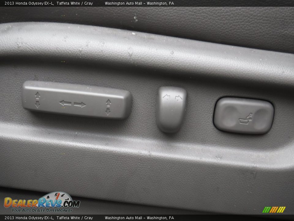 2013 Honda Odyssey EX-L Taffeta White / Gray Photo #13