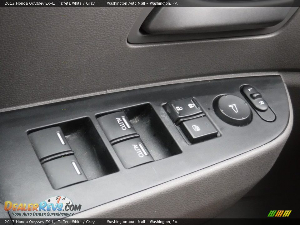 2013 Honda Odyssey EX-L Taffeta White / Gray Photo #14