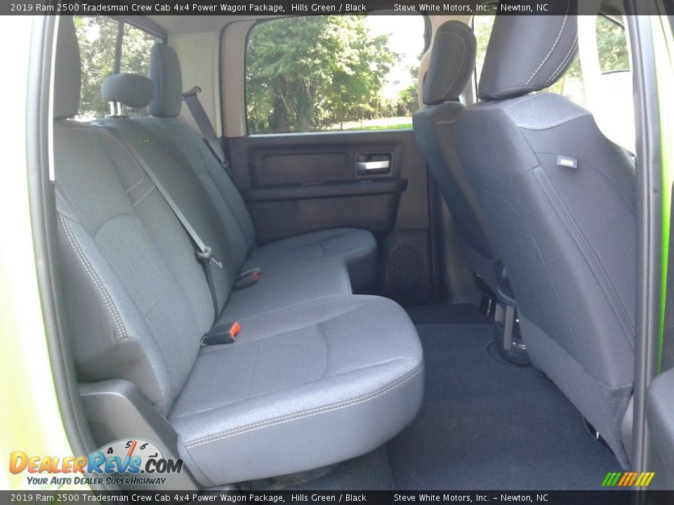 Rear Seat of 2019 Ram 2500 Tradesman Crew Cab 4x4 Power Wagon Package Photo #13