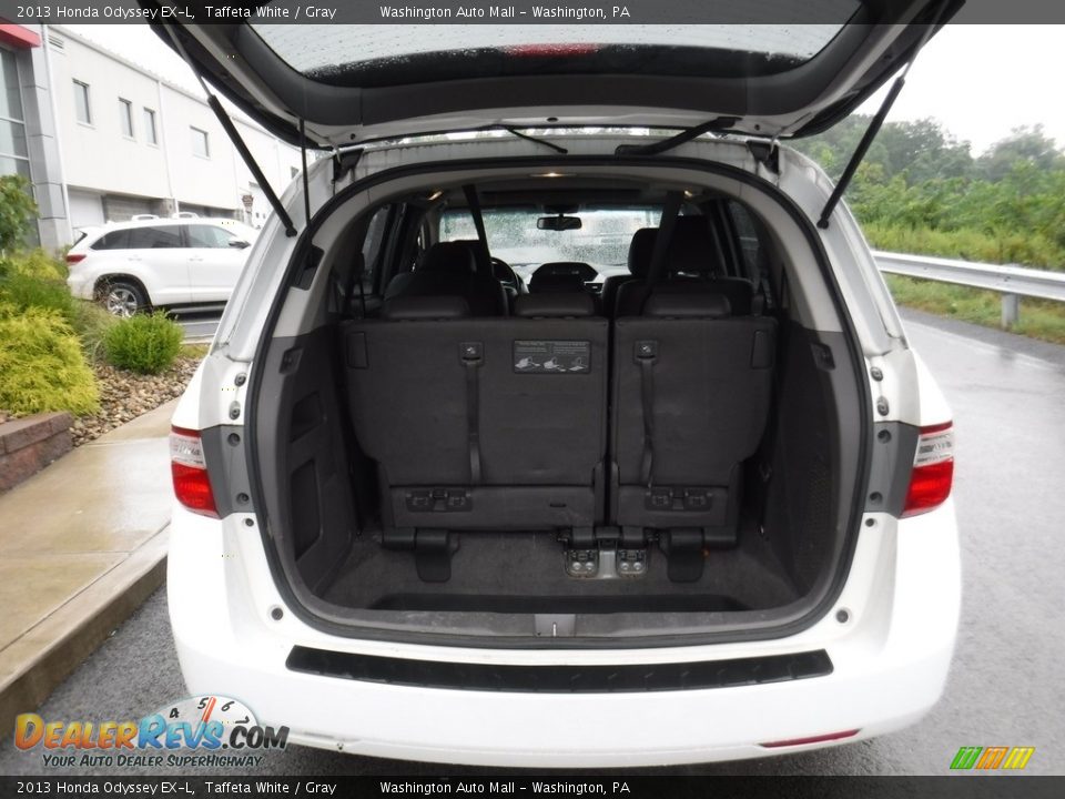 2013 Honda Odyssey EX-L Taffeta White / Gray Photo #26