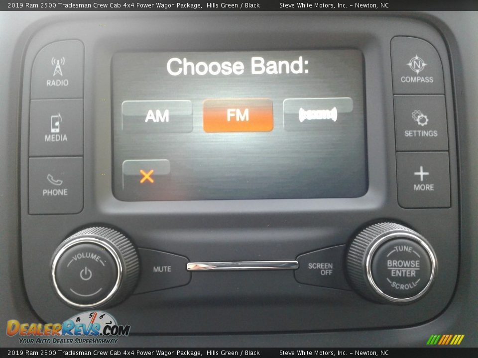 Controls of 2019 Ram 2500 Tradesman Crew Cab 4x4 Power Wagon Package Photo #19