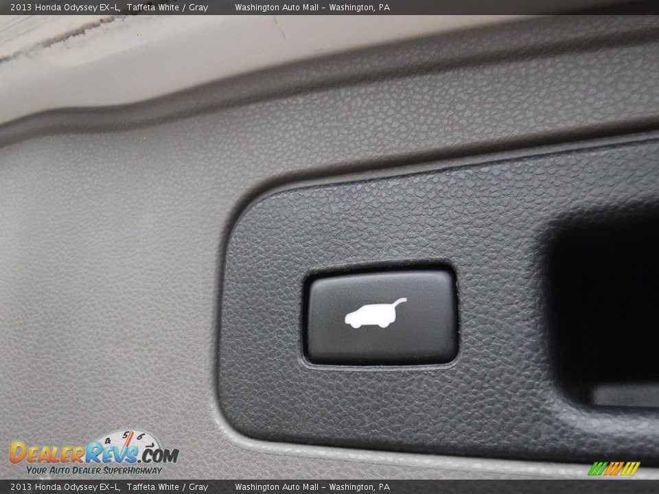 2013 Honda Odyssey EX-L Taffeta White / Gray Photo #27