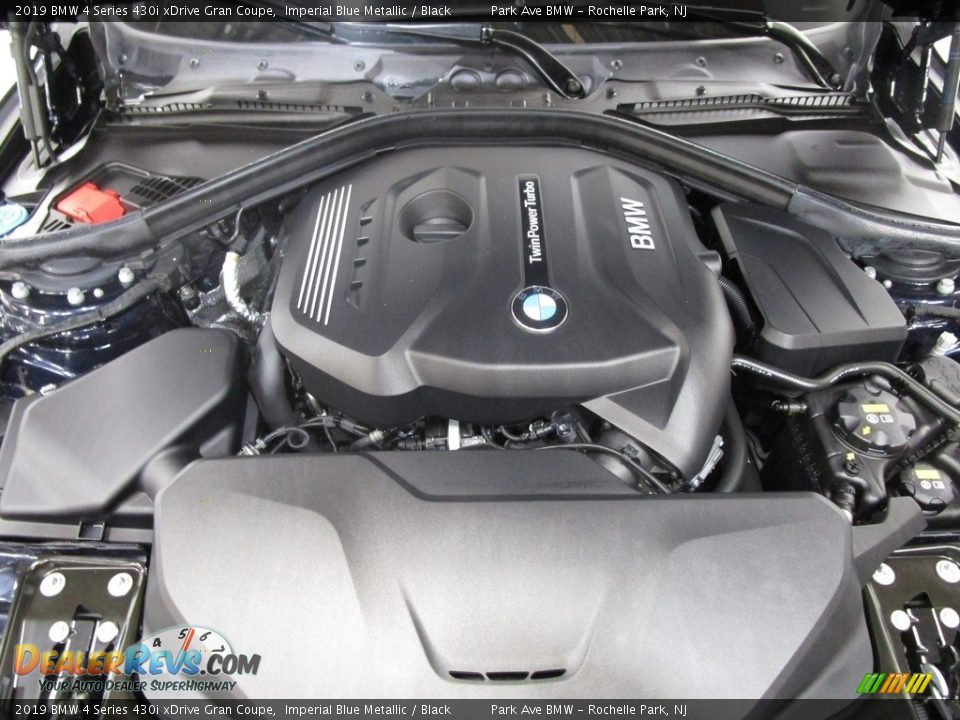 2019 BMW 4 Series 430i xDrive Gran Coupe Imperial Blue Metallic / Black Photo #30