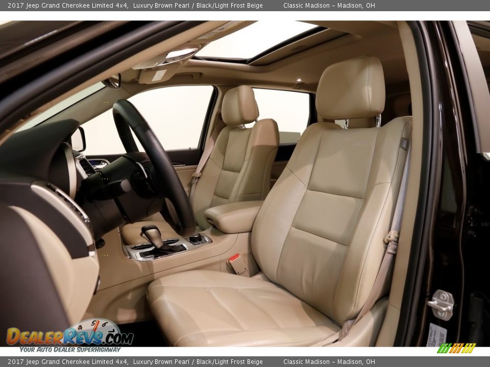 2017 Jeep Grand Cherokee Limited 4x4 Luxury Brown Pearl / Black/Light Frost Beige Photo #5