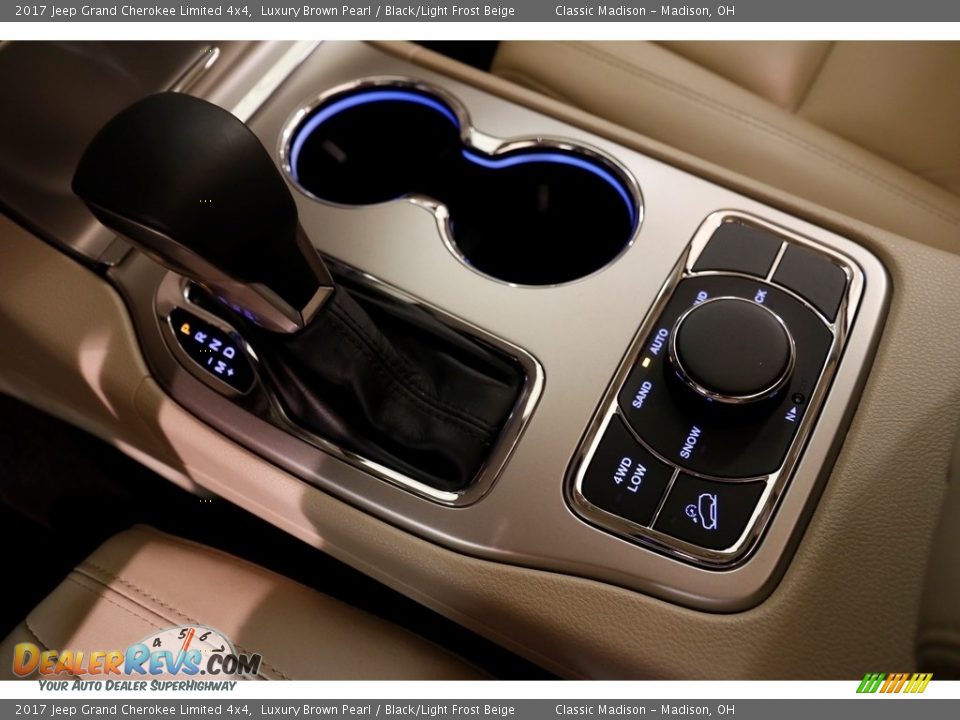 2017 Jeep Grand Cherokee Limited 4x4 Luxury Brown Pearl / Black/Light Frost Beige Photo #16