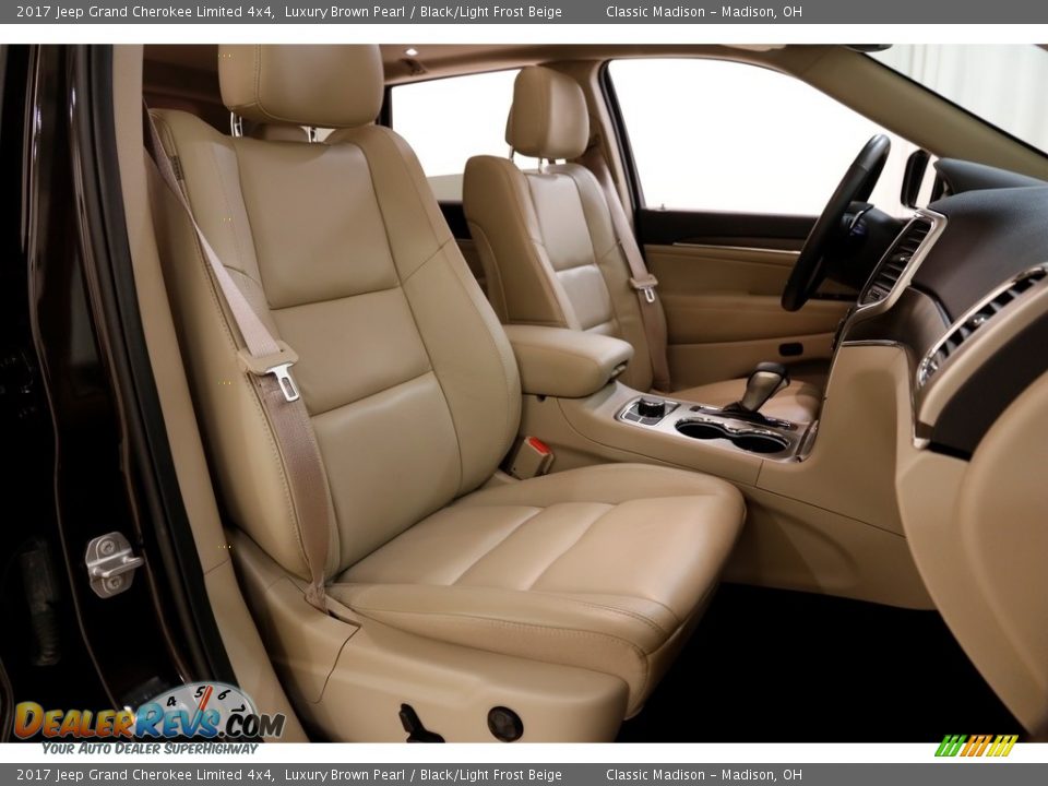 2017 Jeep Grand Cherokee Limited 4x4 Luxury Brown Pearl / Black/Light Frost Beige Photo #19