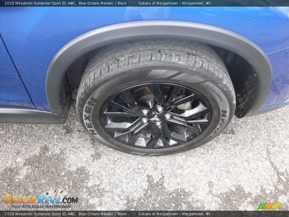 2018 Mitsubishi Outlander Sport ES AWC Blue Octane Metallic / Black Photo #2