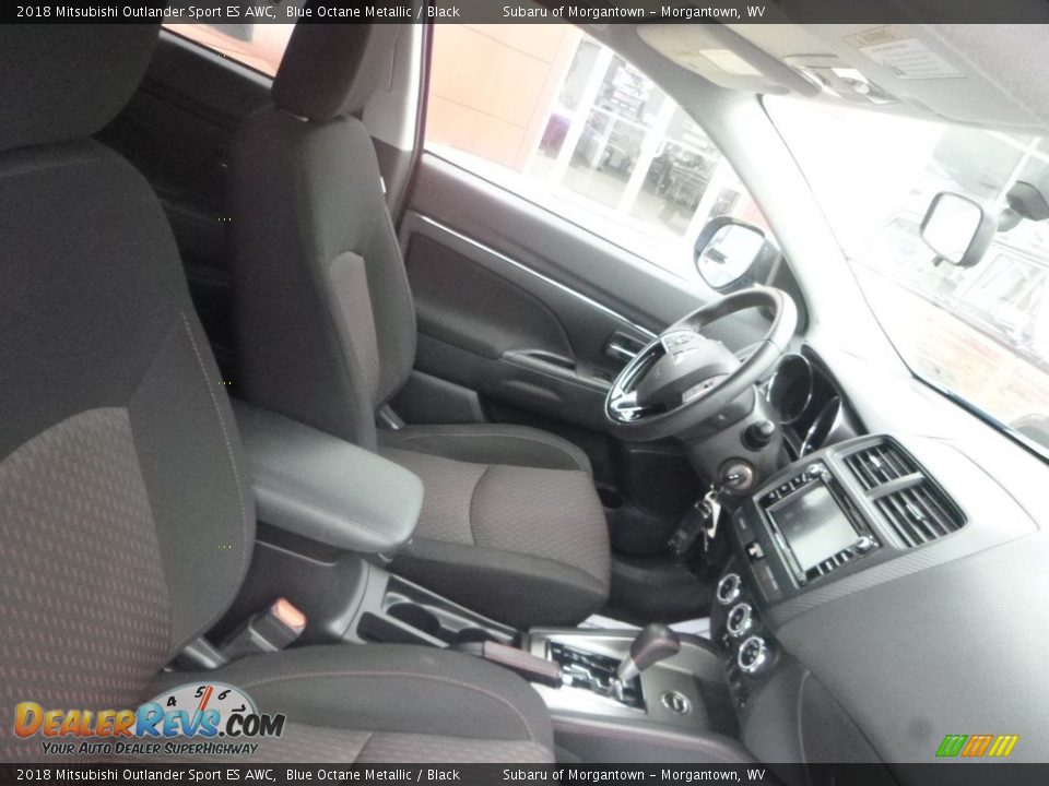 2018 Mitsubishi Outlander Sport ES AWC Blue Octane Metallic / Black Photo #10