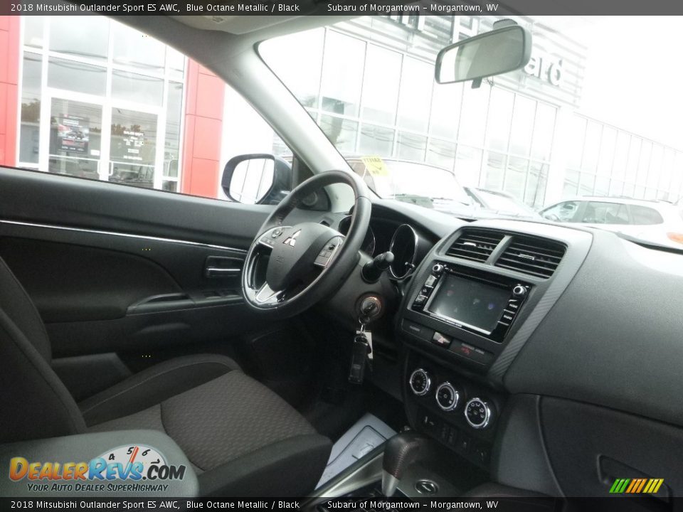 2018 Mitsubishi Outlander Sport ES AWC Blue Octane Metallic / Black Photo #11