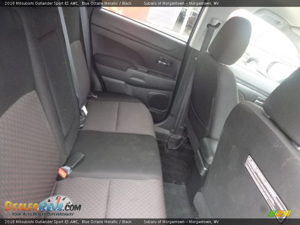 2018 Mitsubishi Outlander Sport ES AWC Blue Octane Metallic / Black Photo #12