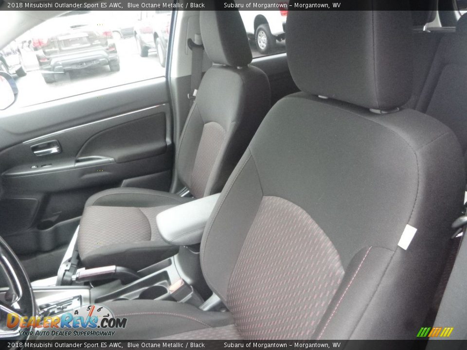 2018 Mitsubishi Outlander Sport ES AWC Blue Octane Metallic / Black Photo #13