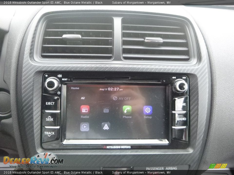2018 Mitsubishi Outlander Sport ES AWC Blue Octane Metallic / Black Photo #16