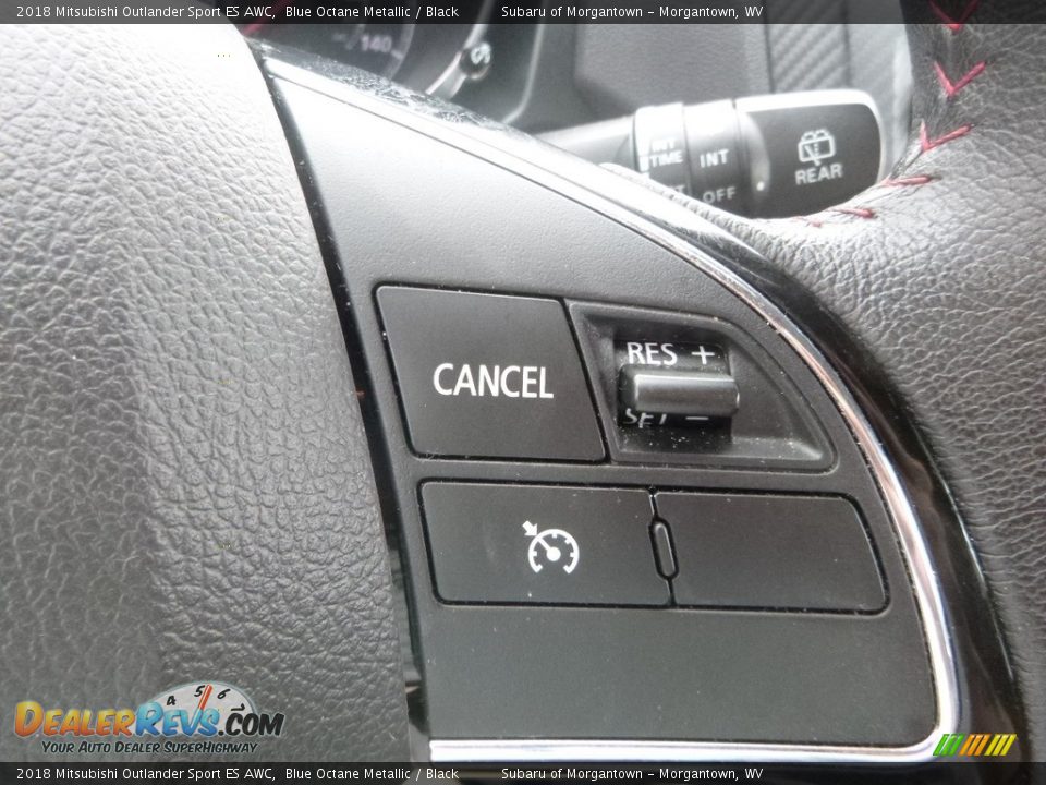 2018 Mitsubishi Outlander Sport ES AWC Blue Octane Metallic / Black Photo #19