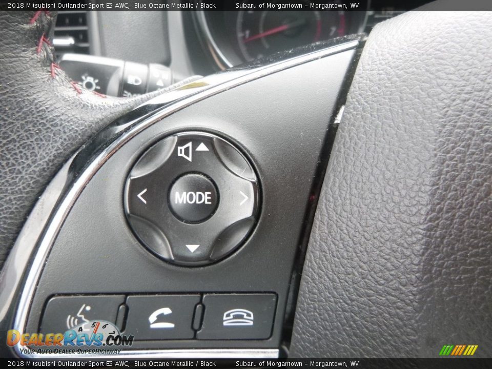 2018 Mitsubishi Outlander Sport ES AWC Blue Octane Metallic / Black Photo #20