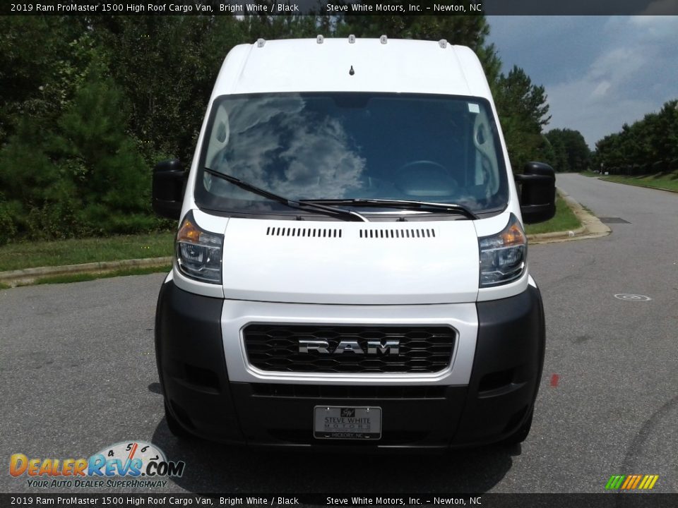 2019 Ram ProMaster 1500 High Roof Cargo Van Bright White / Black Photo #3