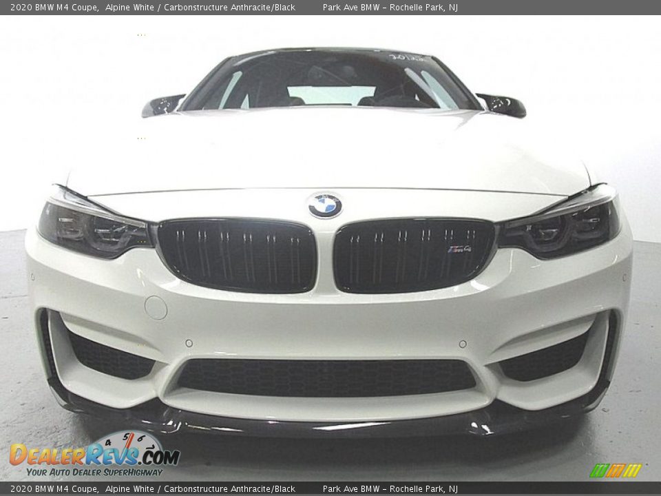 2020 BMW M4 Coupe Alpine White / Carbonstructure Anthracite/Black Photo #7