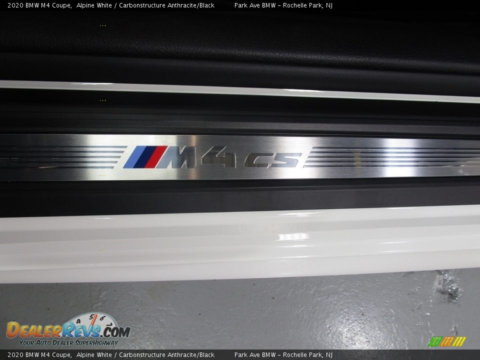 2020 BMW M4 Coupe Alpine White / Carbonstructure Anthracite/Black Photo #8