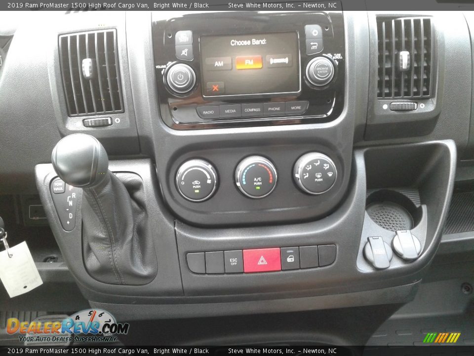 2019 Ram ProMaster 1500 High Roof Cargo Van Bright White / Black Photo #17